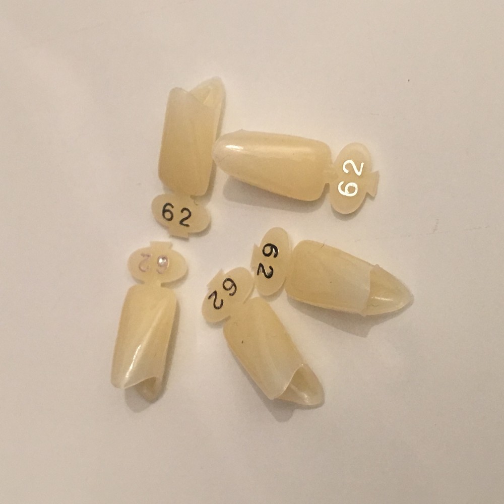 Dental Polycarbonate Temporary Crowns 5 pcs #62