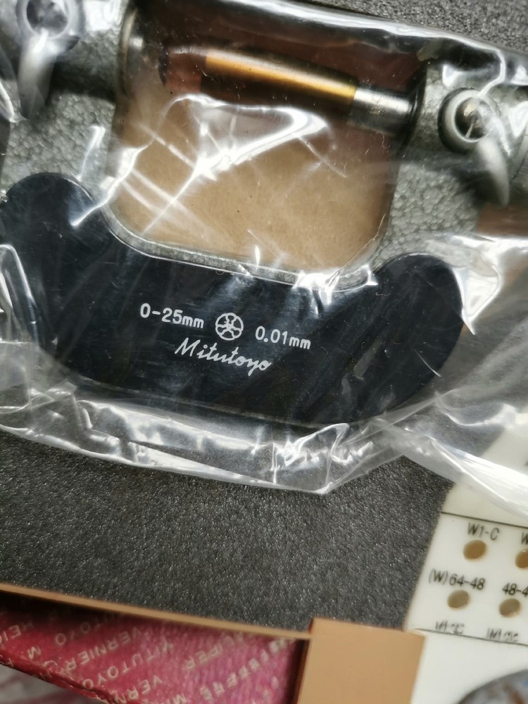 new mitutoyo screw thread micrometer 126-125