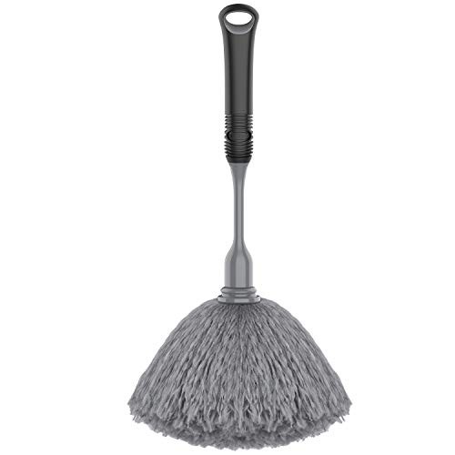 Microfiber Delicate Duster, Comfortable Non Slip Handle, Detachable Washable