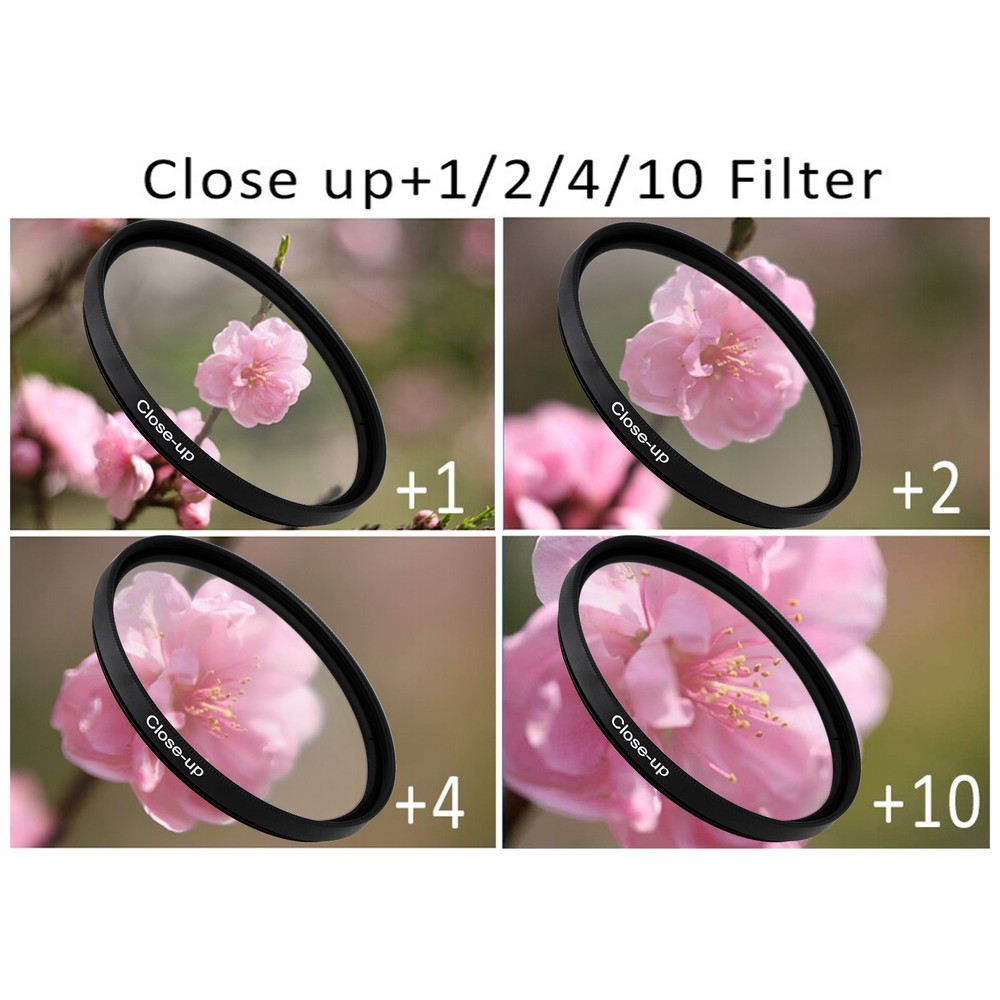 40.5mm Filter Kit Bundle with Close Up Lens Set, Cap Keeper, and More