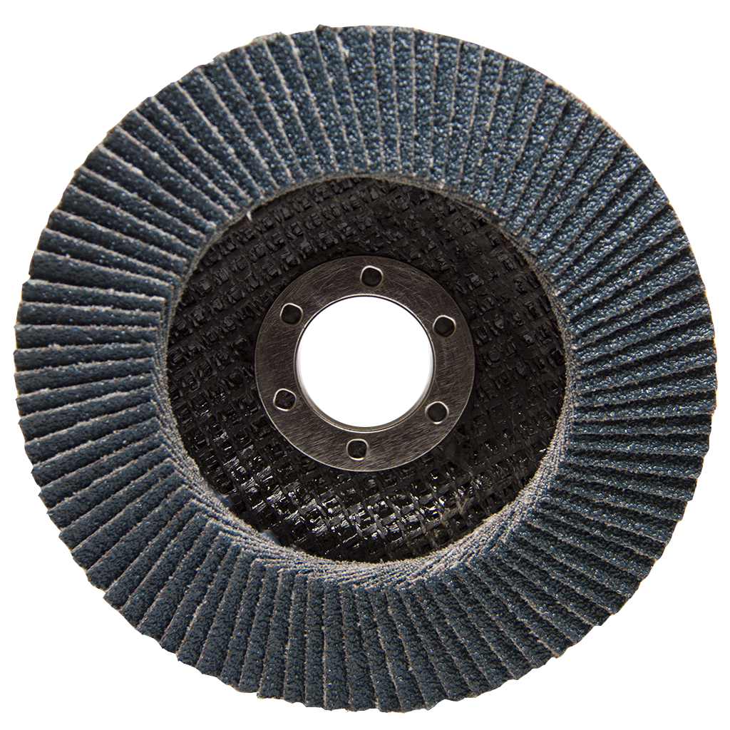 50 Pack 4.5” x 7/8" Jumbo 60 Grit Zirconia Flap Disc Grinding Wheels T29
