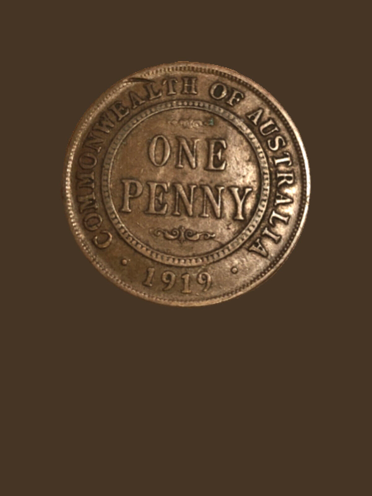 1919 Australia One Half Penny - VF