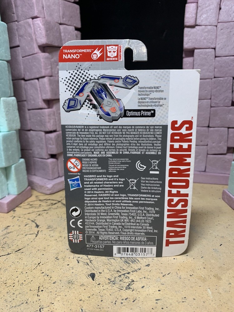 New Hexbug Transformers Deception Lockdown Nano Micro Robotic Creatures