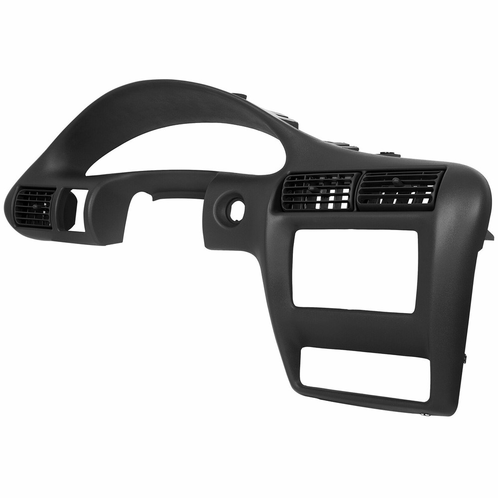 Black Painted Dash Panel Speedometer Trim Bezel For 2000-2005 Chevy Cavalier