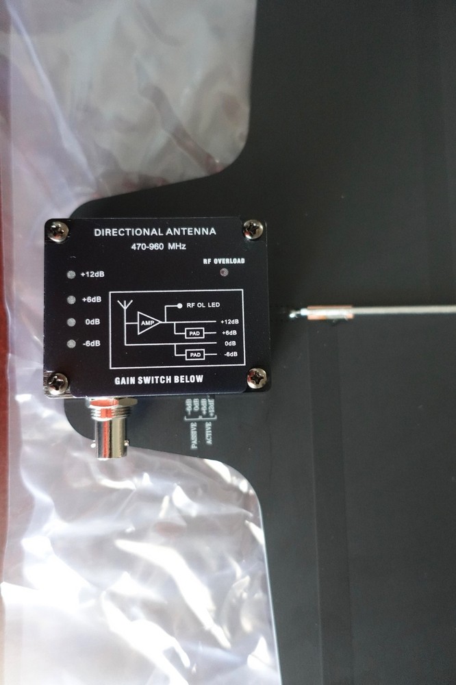 UHF Active Directional Antenna Power Distribution System for shure wireless MIC