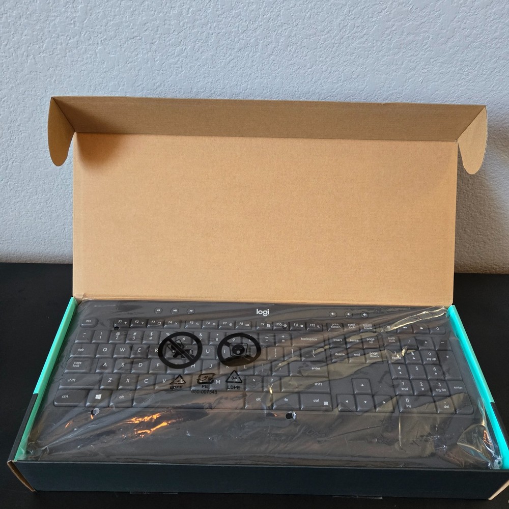 Logitech MK545 Wireless Keyboard & Mouse Advanced Combo Tested w/ Box