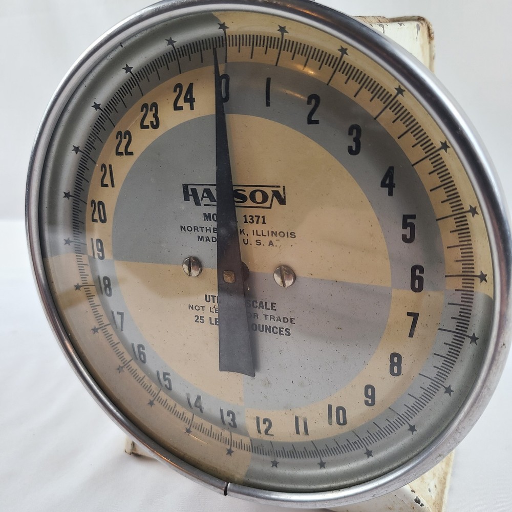 Vintage Hanson Utility Scale 25lbs (Model 1371) *Functions*