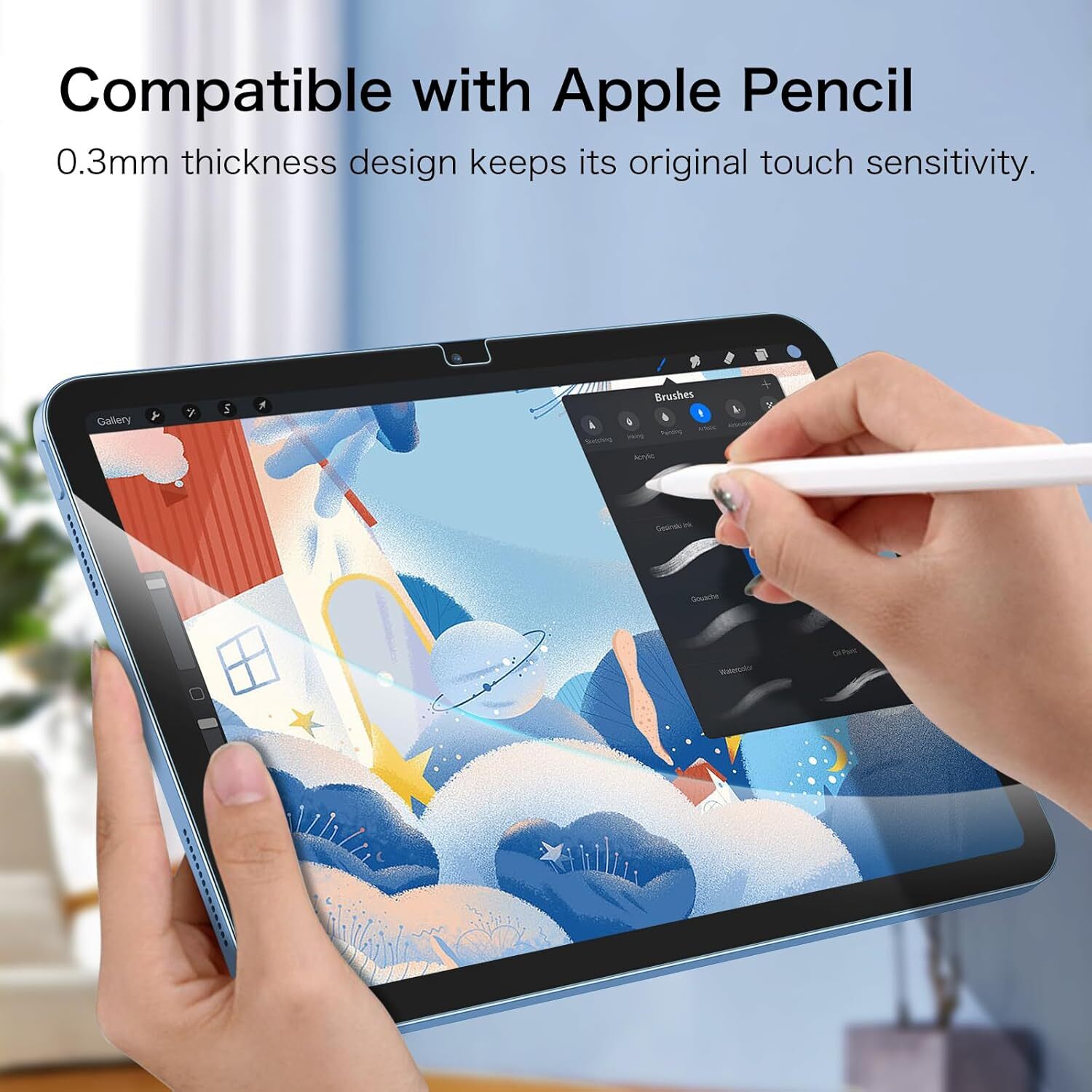 (2 Pack) Screen Protector for iPad (A16) 11th Gen 11 Inch (2025) ＆ iPad 10th Gen