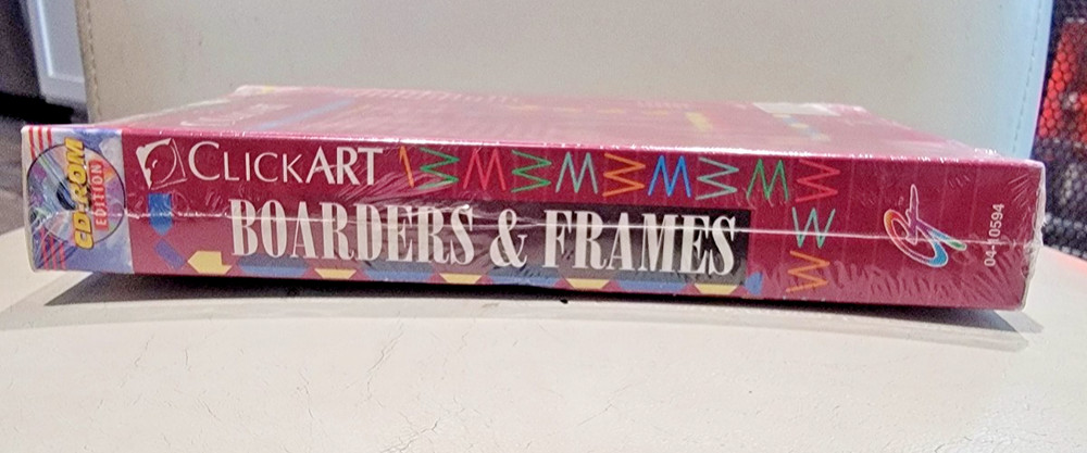 Boarders & Frames ClickART CD ROM; Windows; NOS/CIB