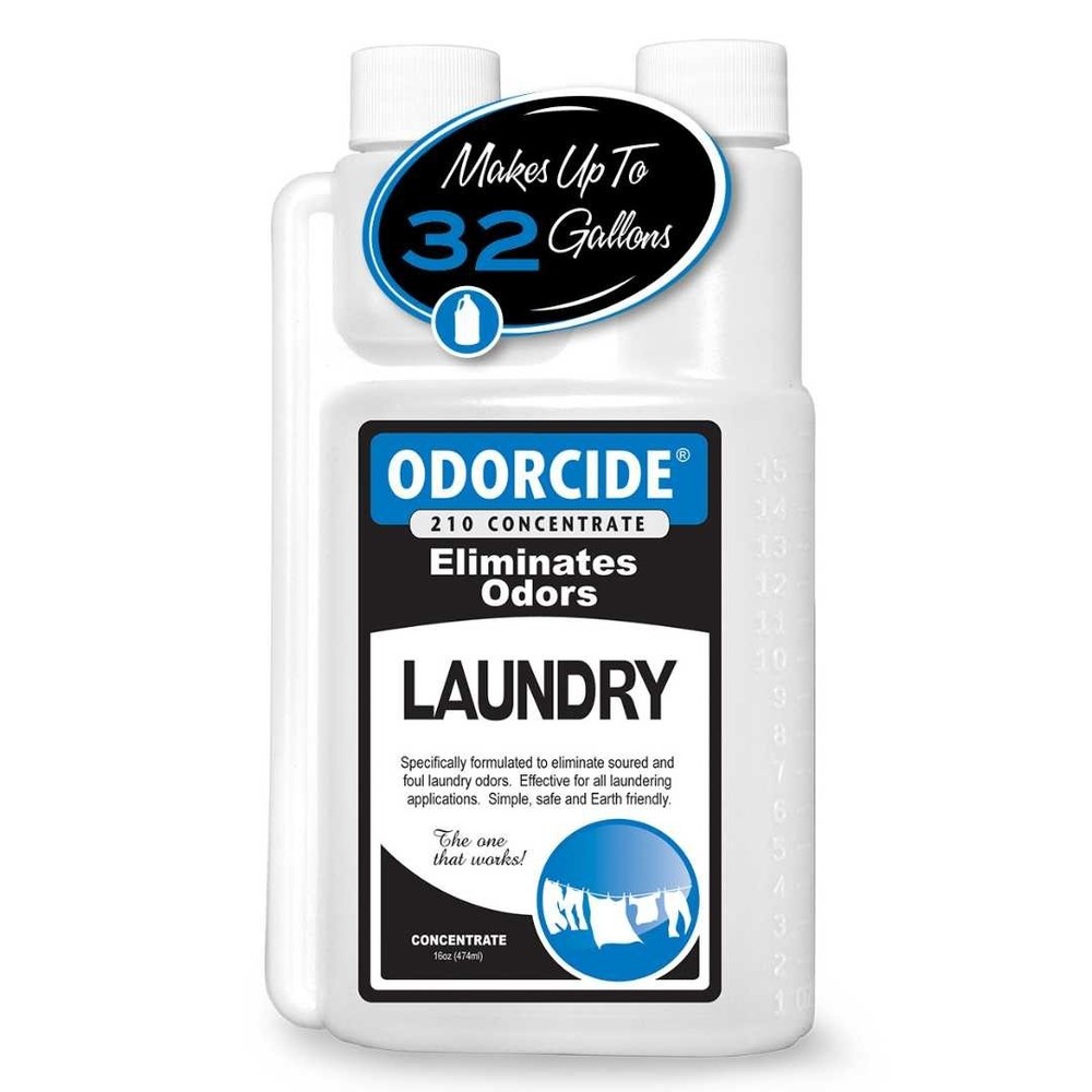Odorcide Laundry Odor Remover 16 Ounce Concentrate