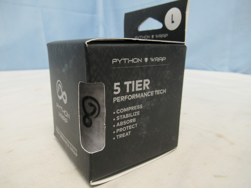 Python Wrap 3 Layer Compression Performance Wrap L FTFPW-L-GY/WH 714195902512