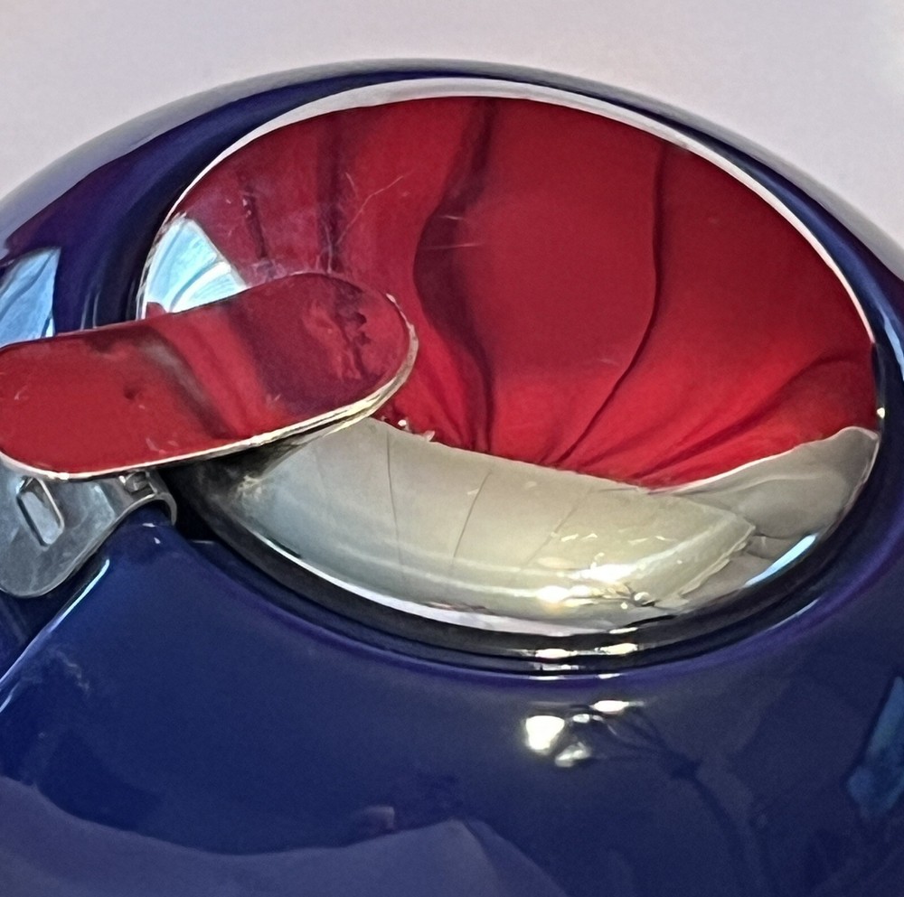 Certified International Colbalt Blue Teapot