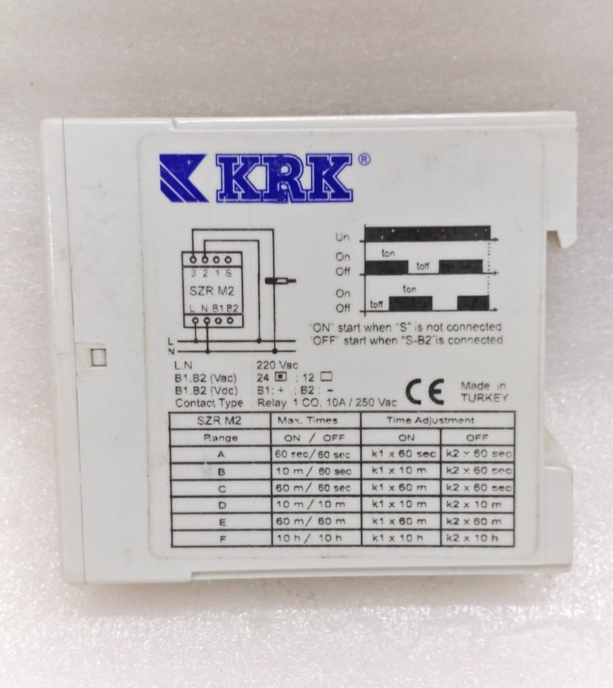 KRK MULTI RANGE ASYMMETRICAL FLICKER SZR-M2 OMRON TURKEY