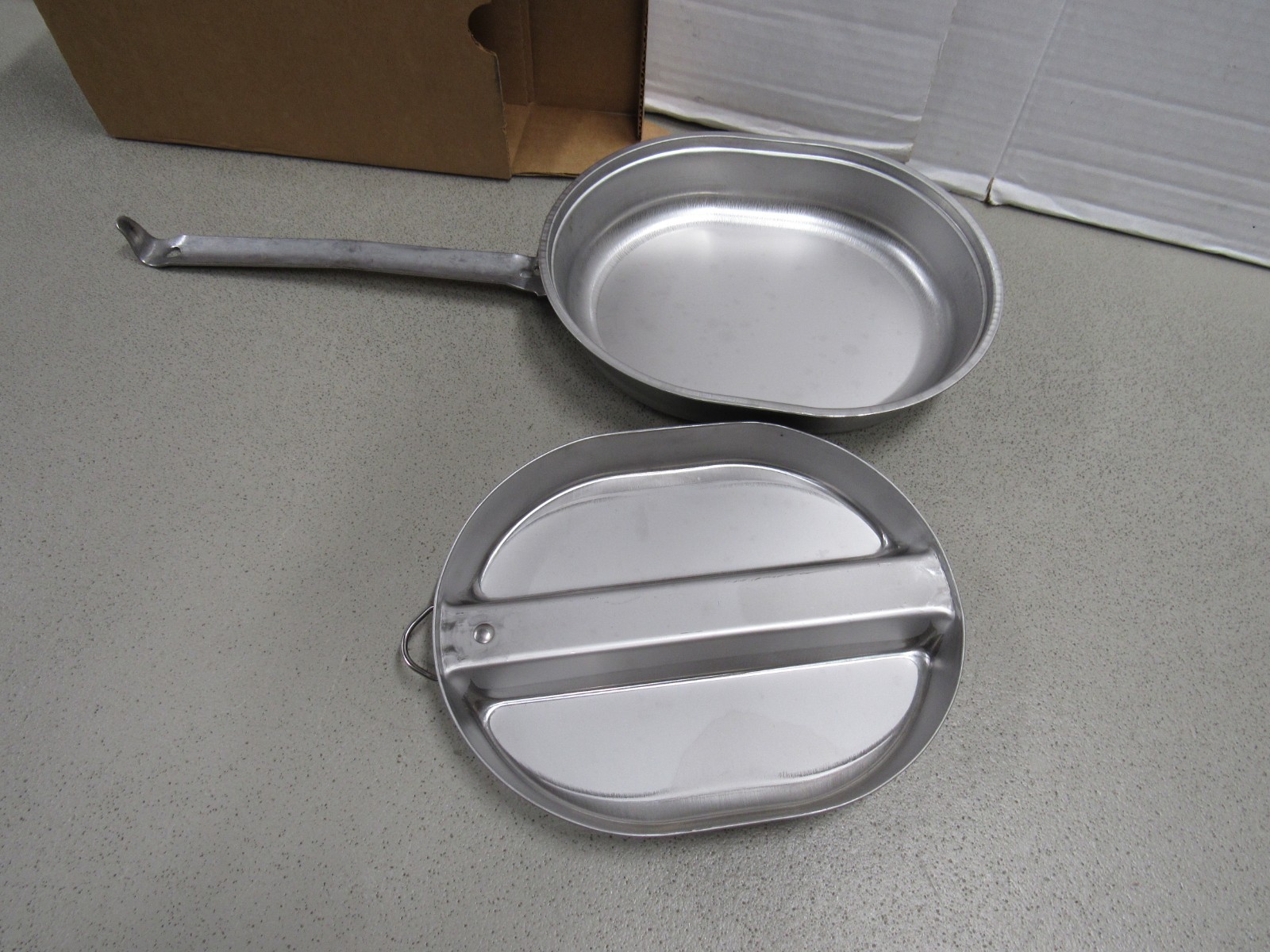 US Military Mess Kit Pan WYOTT 1991 Desert Storm Unused NOS SCUFFS QTY 1 Camping