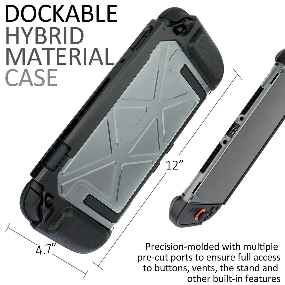 Carrying Case and Dockable for Nintendo Switch 2,8 SWITCH 2 BUNDLE