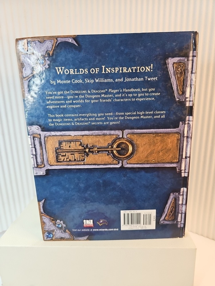 Dungeon Master Guide Core Rule Book 2 First Printing Sept 2000