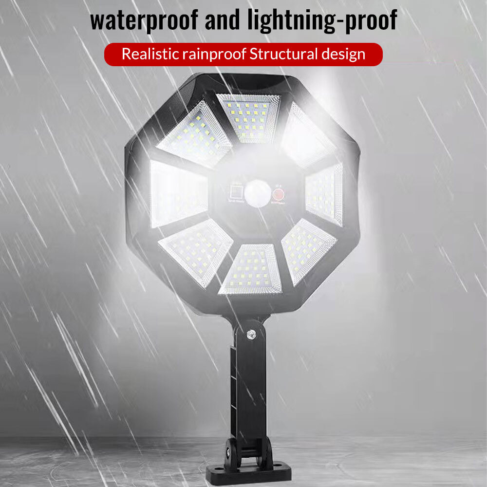 Solar Lights Outdoor 168LED Motion Sensor Flood Light Dusk to Dawn Solar Lamp US