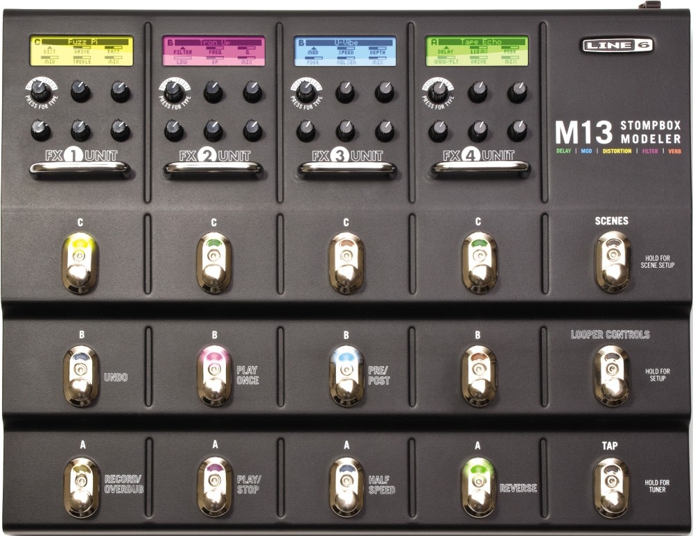 Line 6 M13 Stompbox Modeler Guitar Multi-Effects Pedal