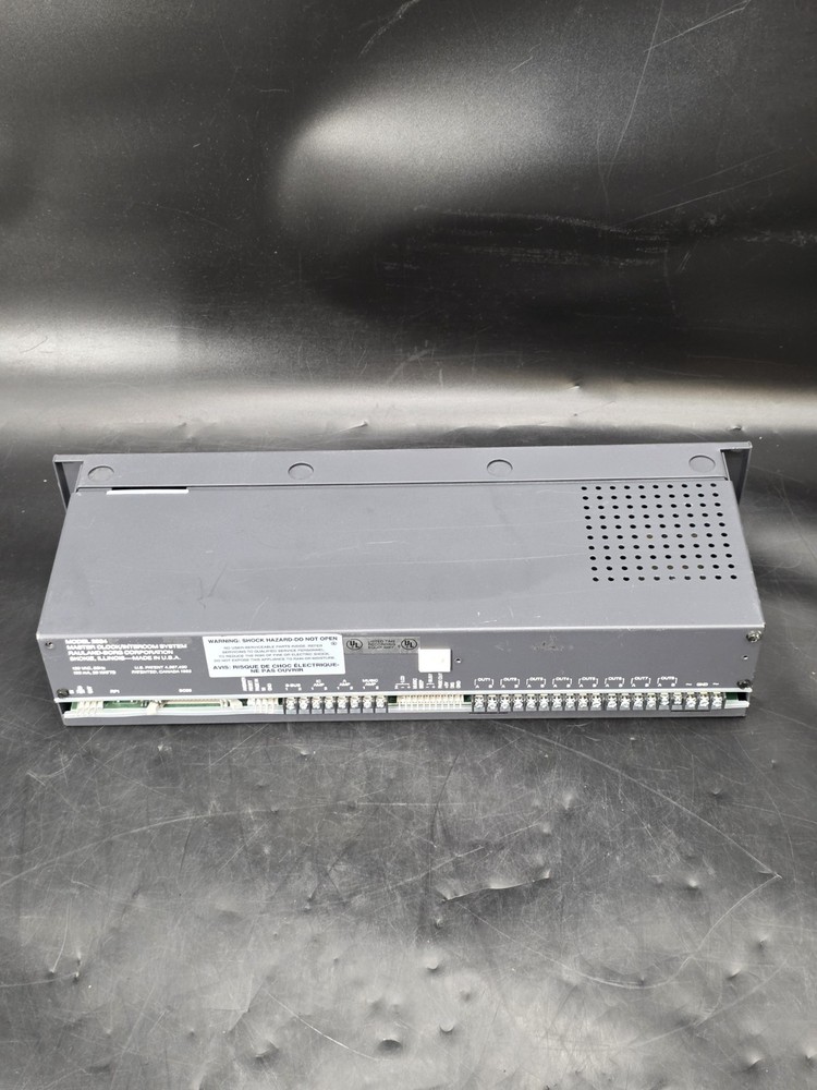 Rauland 2524 Master Clock Intercom Control System ( For Parts )
