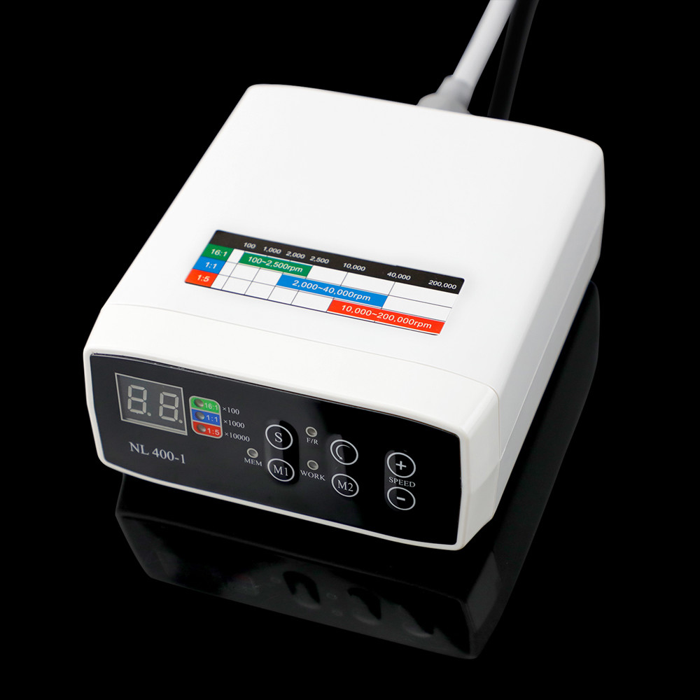 CICADA NL400 Dental Brushless LED Motor For 1:5/1:1 Handpiece Contra Angle