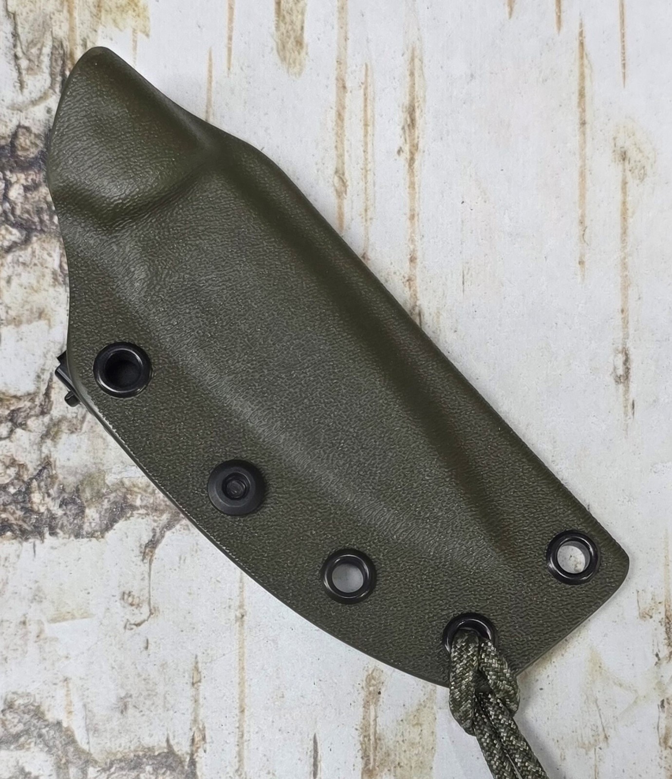 KYDEX SHEATH for BRADFORD GUARDIAN 3 DLC w 3D MICARTA HANDLE, CLIP-ON, BRAD354