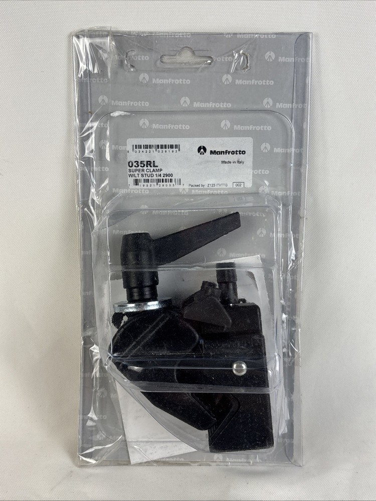 Manfrotto 035RL Super Clamp with Standard Stud