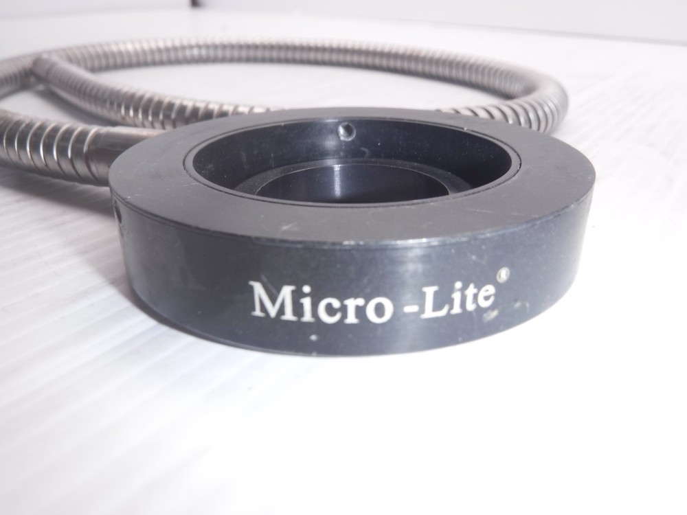 Micro-Lite Fiber Optic Microscope Ring Light