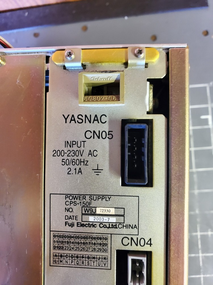 Yaskawa Robot Controller Assembly, JZNC-XRK01D-1