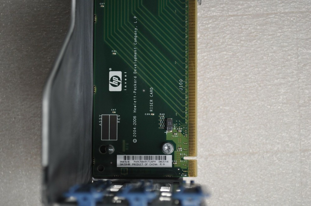 DL380 G5 3-SLOT PCI-E RISER BOAD 408786-001