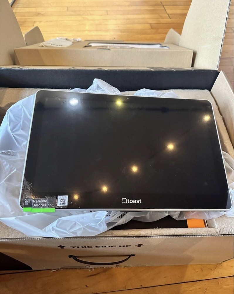 New Toast Flex Terminal POS Data Processing System Model TT203 (No Tap Box)