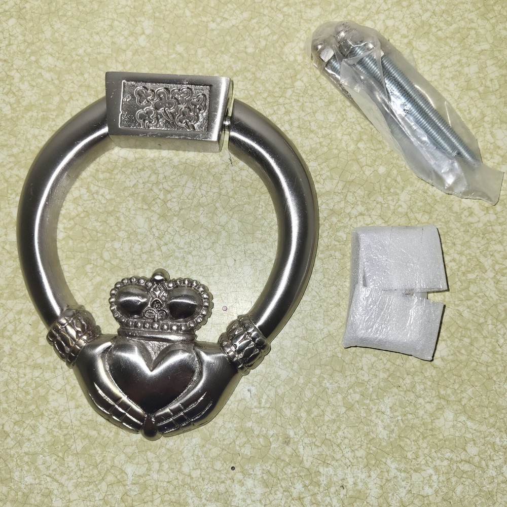 New Solid Brass Irish Claddagh Door Knocker