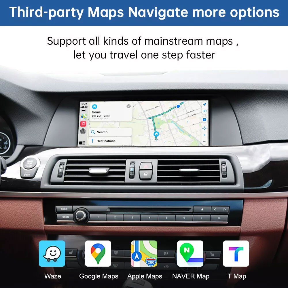 For BMW 328i 2008-2013 CIC System Wireless Apple Carplay Android Auto Module