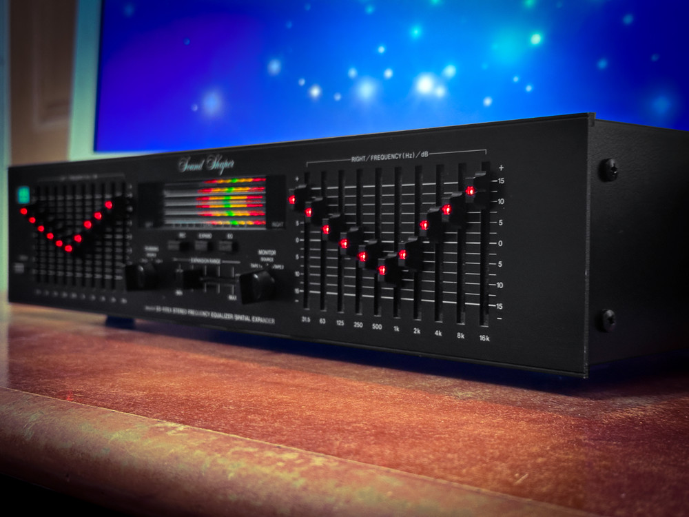 ADC SS-117EX 🌈RaRe🌈 Vintage Stereo Frequency Spatial Expander Equalizer