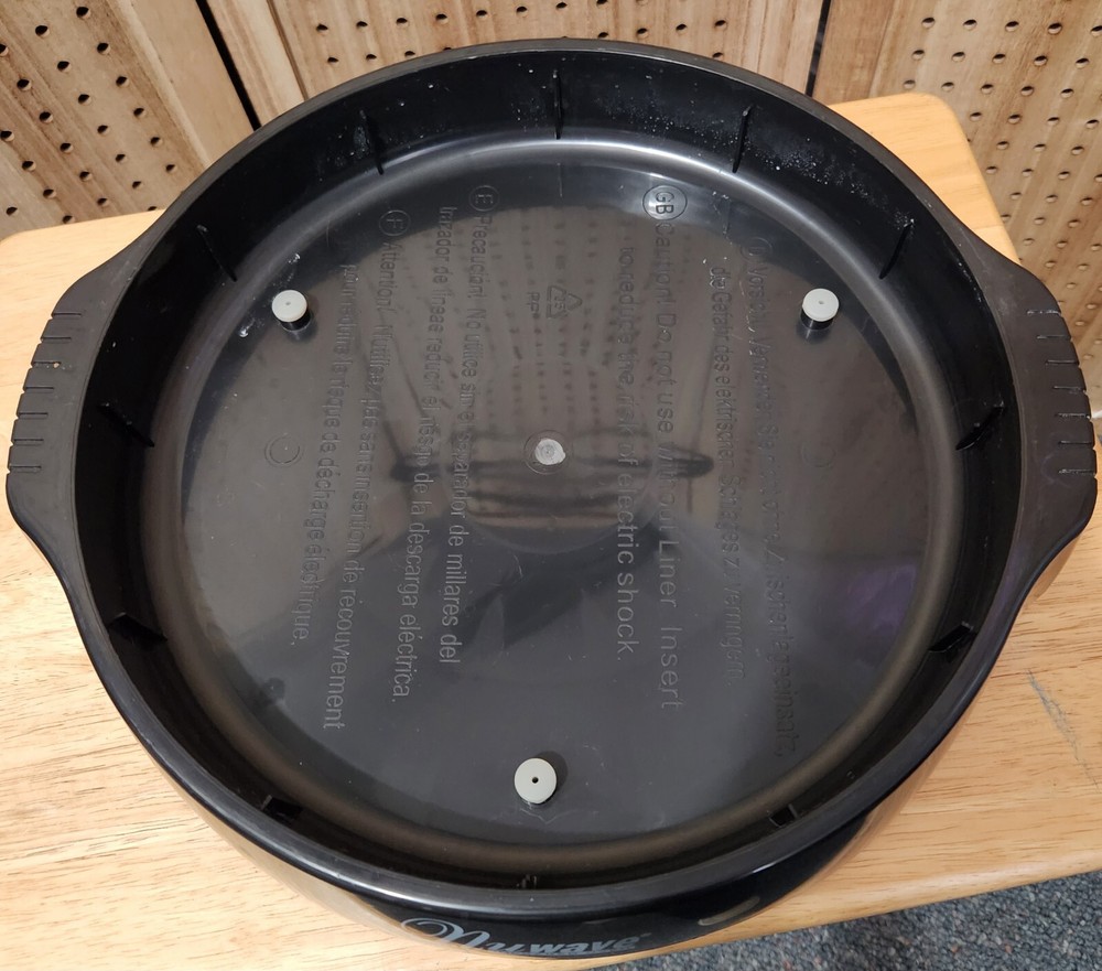Plastic Replacement NuWave Nu wave Pro Model 20354 Drip Tray And Base Only!
