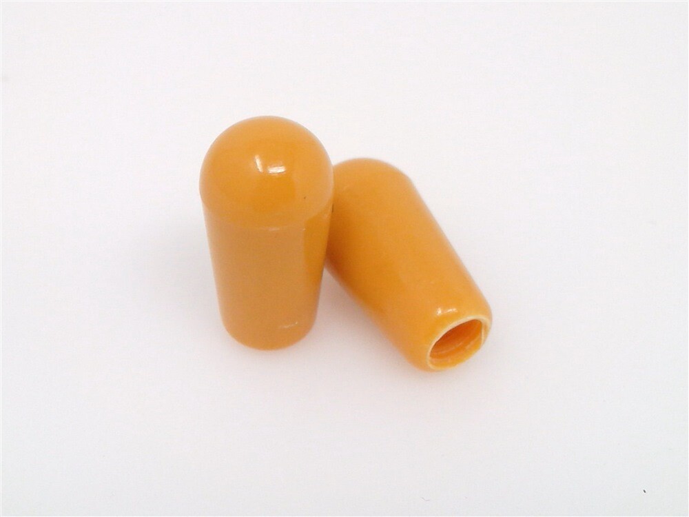 True Custom Shop® #8-32 Amber Toggle Switch Tip for Switchcraft and Gibson USA