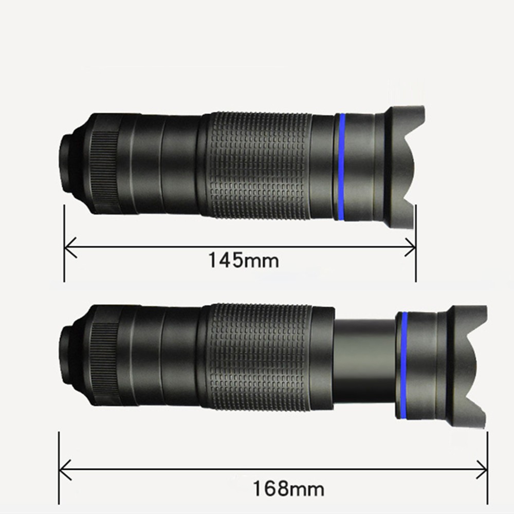 36X Phone Camera Telephoto Lens Zoom Fisheye Wide Angle Lens For iPhone as