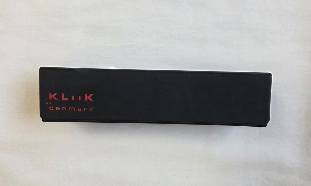 Kliik Denmark Eyeglasses Case Trifold Rectangular Original Soft Cloth See Photos