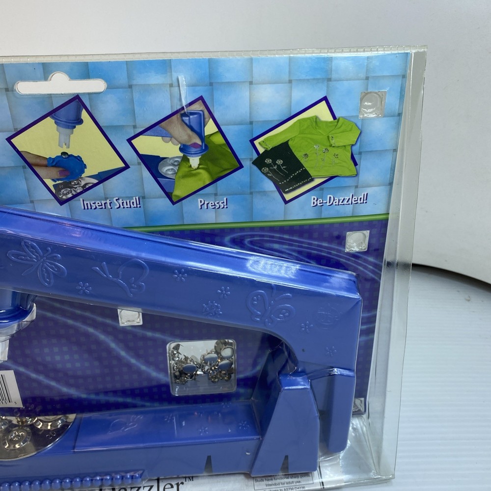 GEMAGIC BEDAZZLER Cathy Mitchells Stud Setting Machine System Tool w/Rhinestones