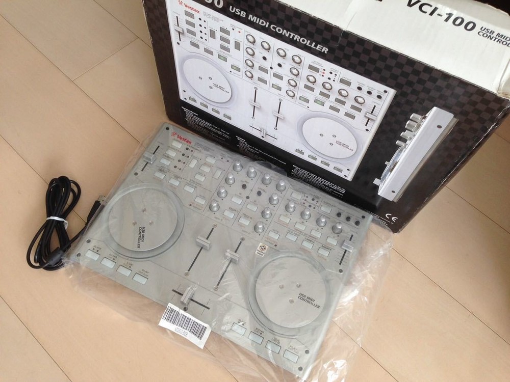 Vestax VCI-100 DJ Controller USB MIDI Mixer Tested Working Good Condition