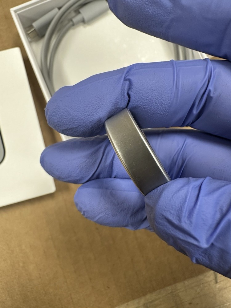 Oura Ring 4 BRUSHED SILVER Bluetooth Activity Tracker Size 11