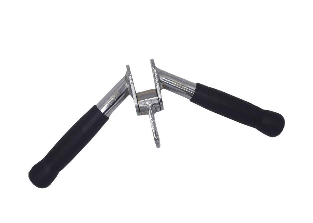 V-bar Tricep Press Down Bar, Pulley Cable Machine Attachment Rotating