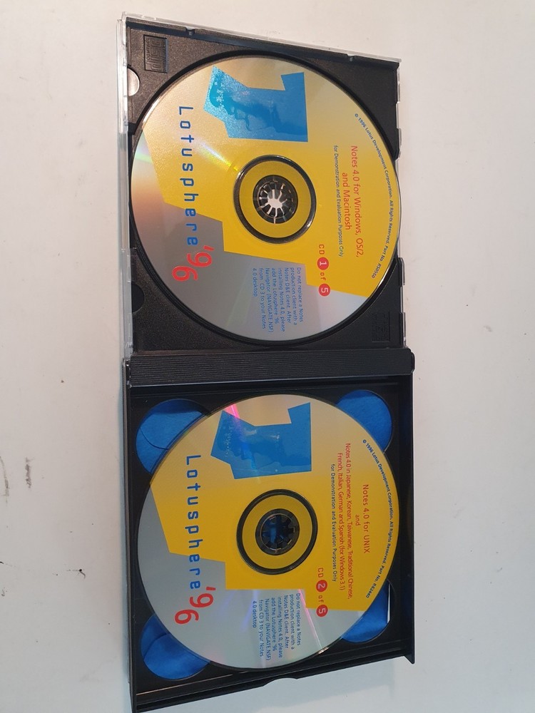 Lotusphere 96 5 Cd Software Toolkit