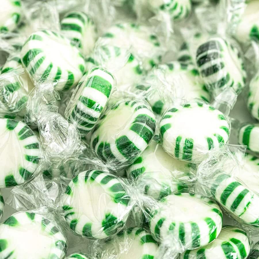 Bayside candy Mints Collection (Spearmint Starlight Mints, 1LB)