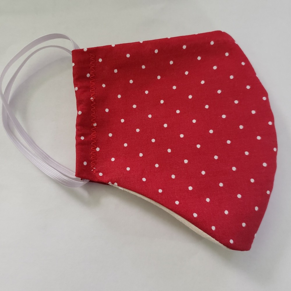 Handmade face mask washable and reusable  with filter pocket