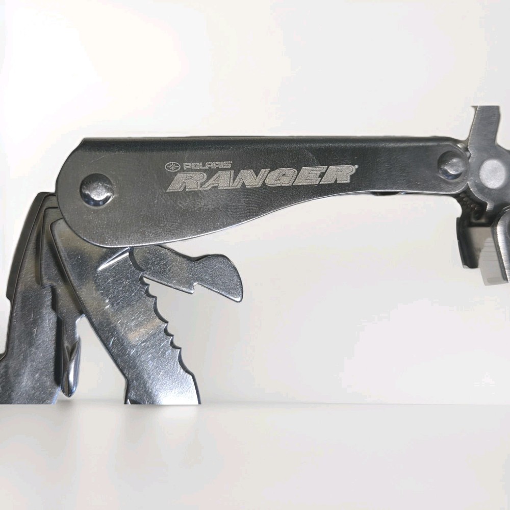 Ranger Multitool with Original Sheath Stainless, Integrated LED Flashlight EDC