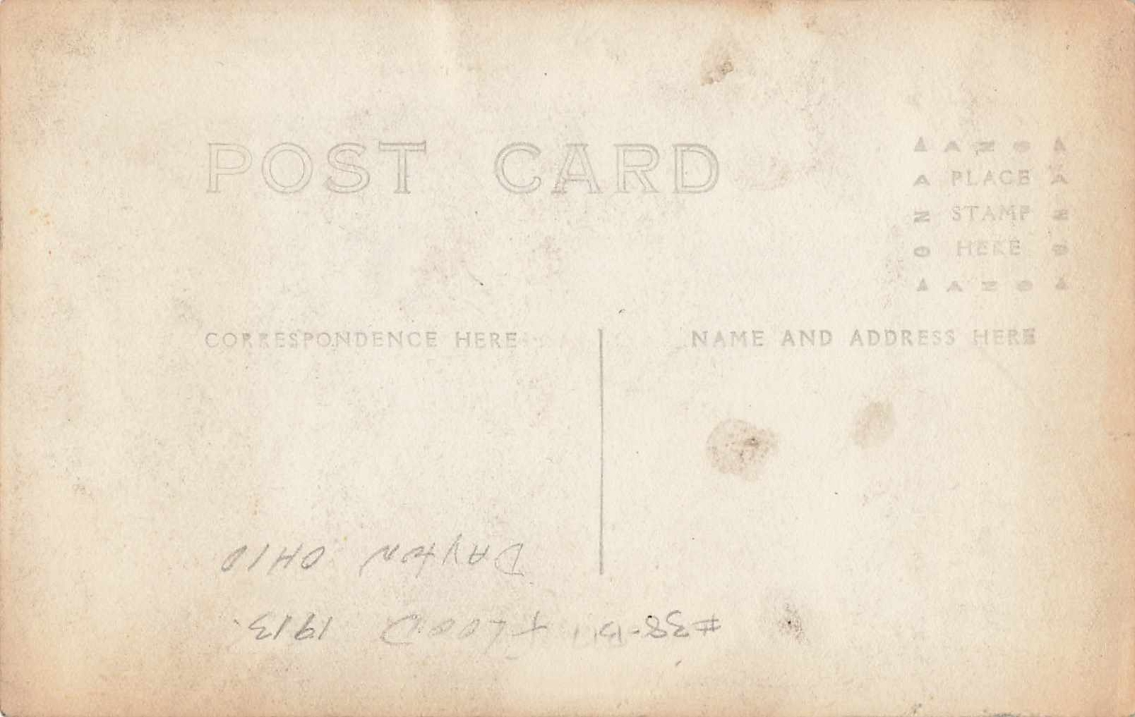 1913 Dayton Ohio Flood African American Black Soldiers Army Horses On Roof RARE