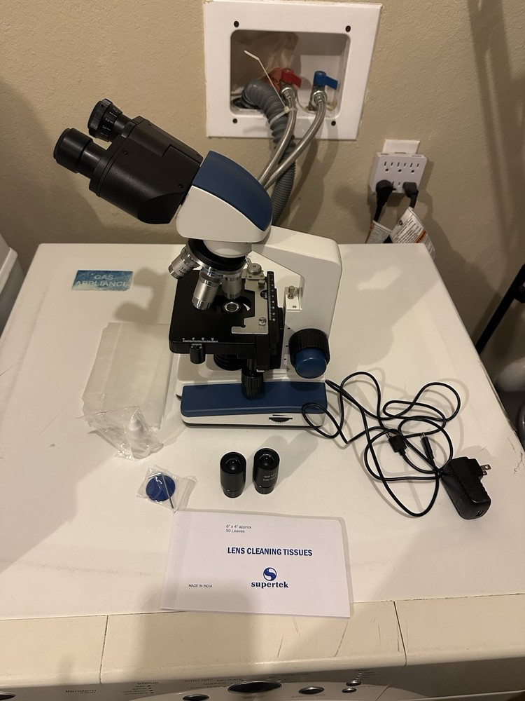 AmScope B120 Binocular Compound Microscope 40X–1000X