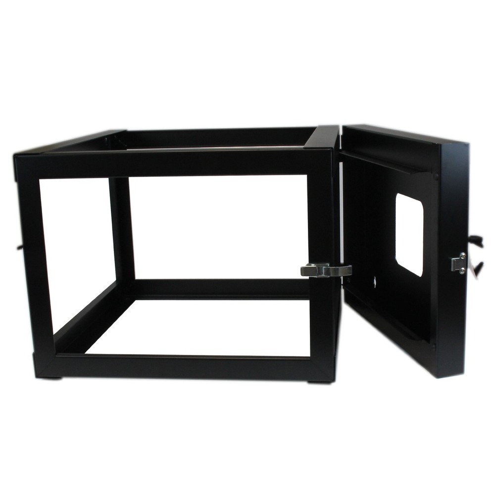 StarTech 6U 22in Depth Hinged Open Frame Wall Mount Server Rack