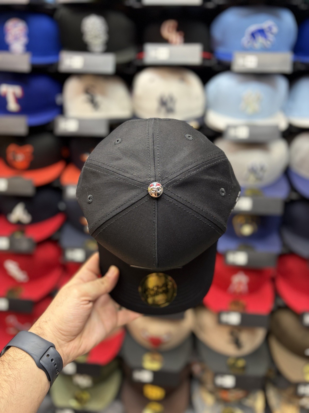 Toluca F.C Black Adjustable Snapback Hat