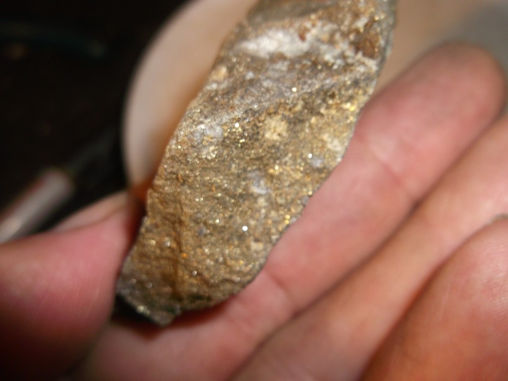 Gold, silver, copper, 115 grams samples ,ore high grade .